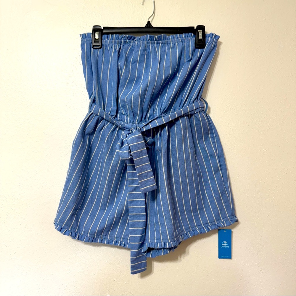 NWT Denim Romper